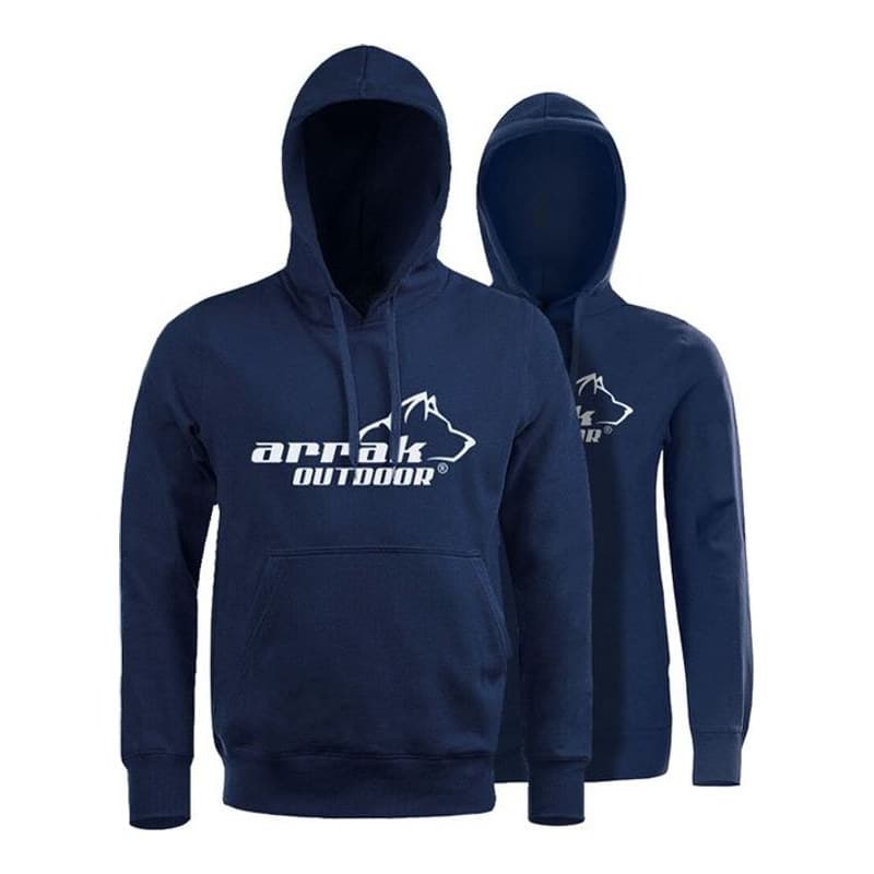 Arrak Hood Sweater Marineblau