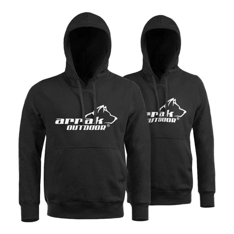 Arrak Hood Sweater Schwarz