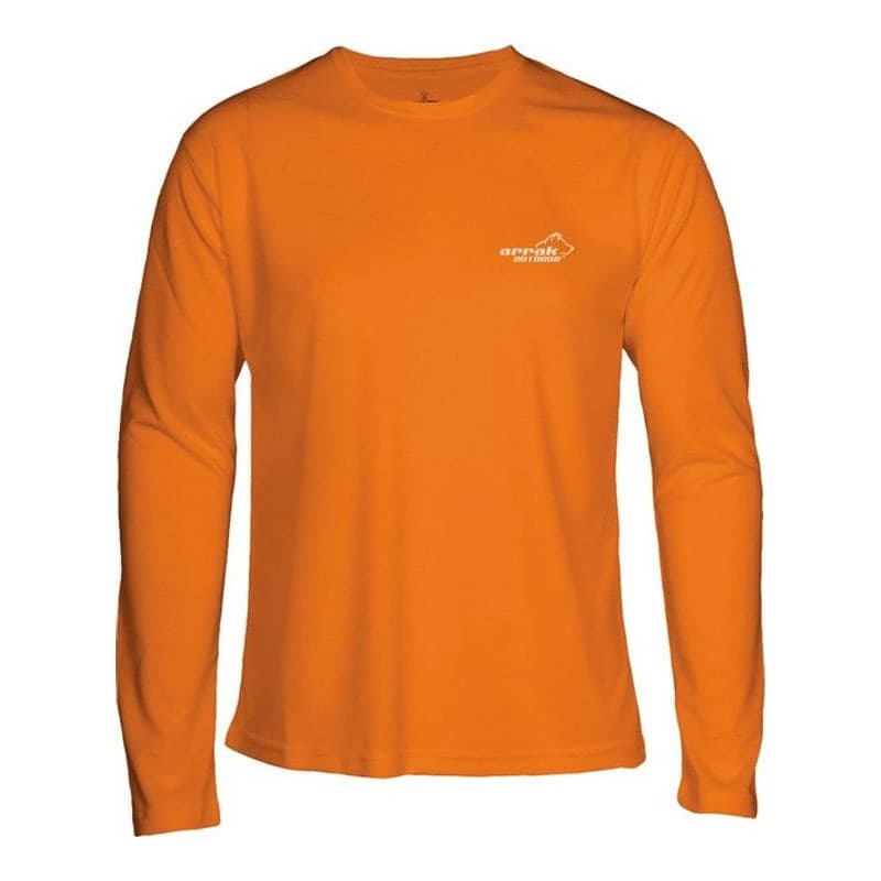 Arrak Langärmeliger Funktionspullover Orange