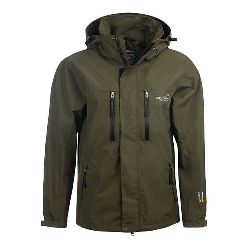 Arrak Regenjacke für Herren Grün