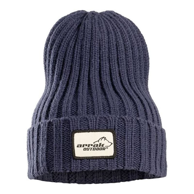 Arrak Strickmütze Marineblau