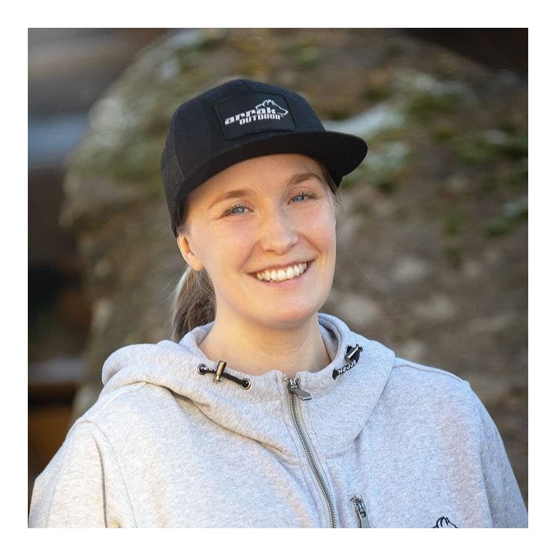 Arrak Trucker Kappe Schwarz