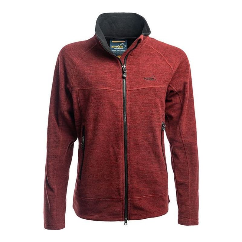 Fleecejacke Hiker Fleece Damen Dunkelrot