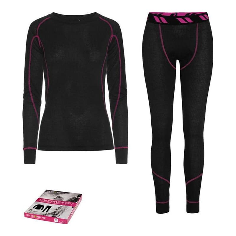 Funktionsunterwäsche Damen Basic Schwarz