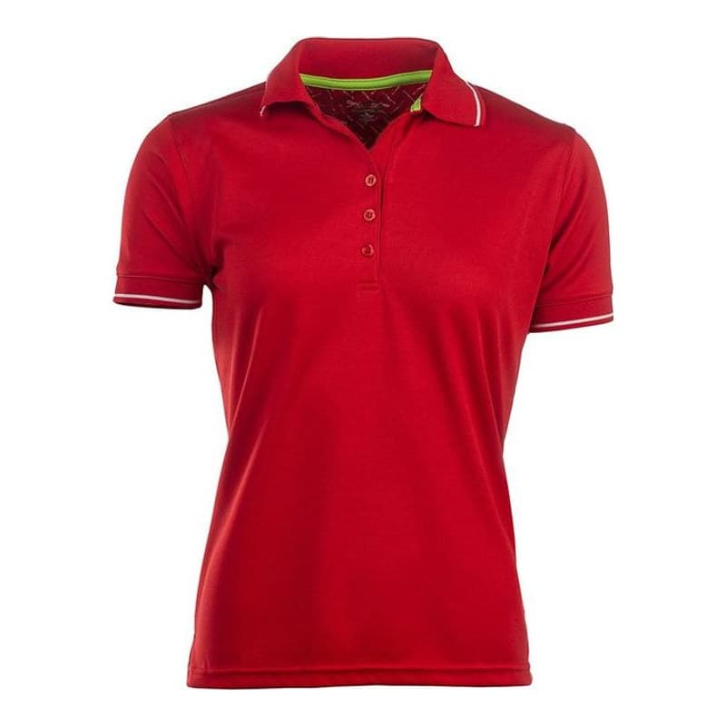 Golfer Poloshirt Damen Rot