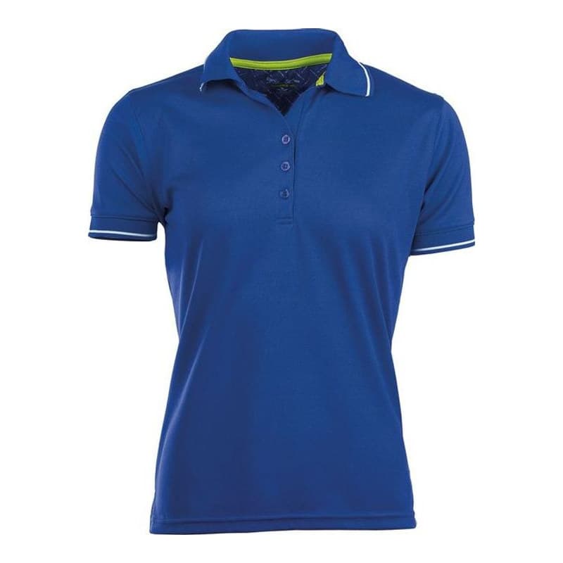 Golfer Poloshirt Damen Royalblau
