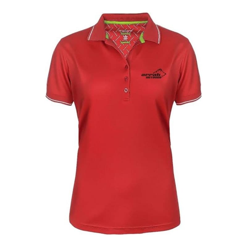 Golfer Pro99 Funktionspolo Damen Rot