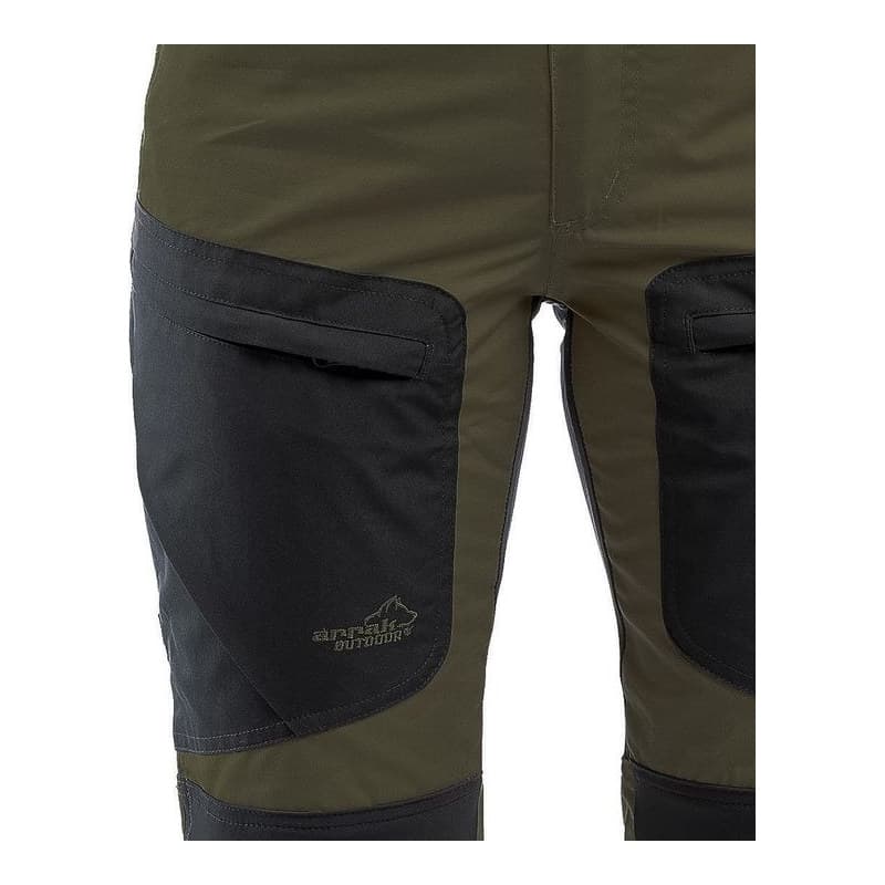 Hose Active Stretch Damen Olivgrün