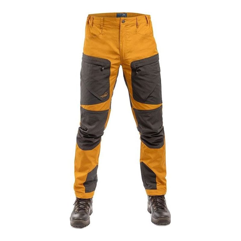 Hose Active Stretch Herren, kurz Gold