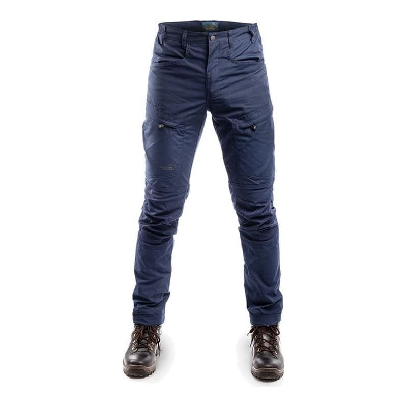 Hose Active Stretch Herren, kurz Navy blau