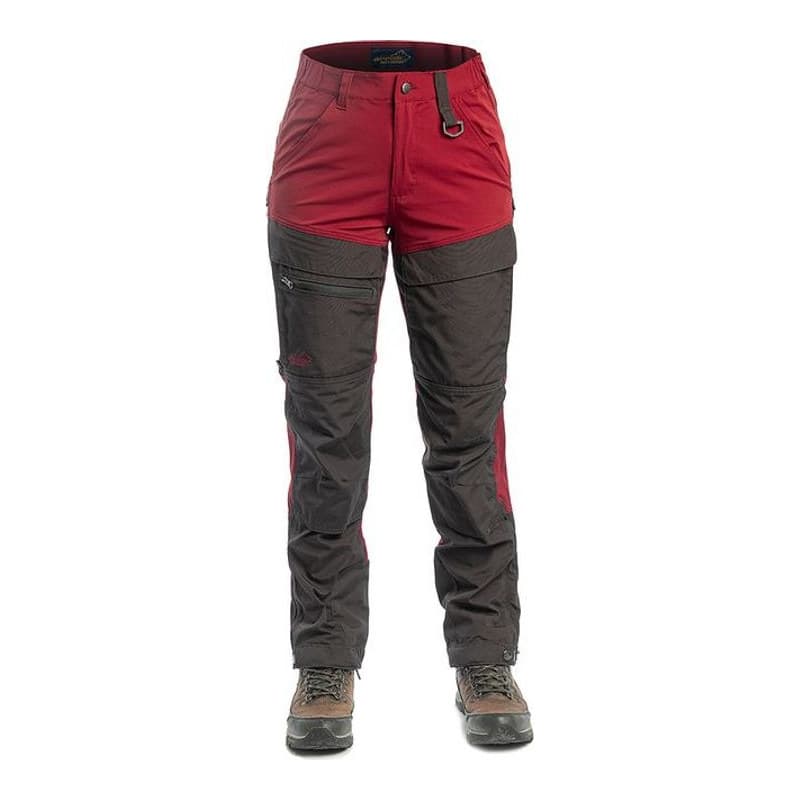 Hose Hybrid Damen Dunkelrot