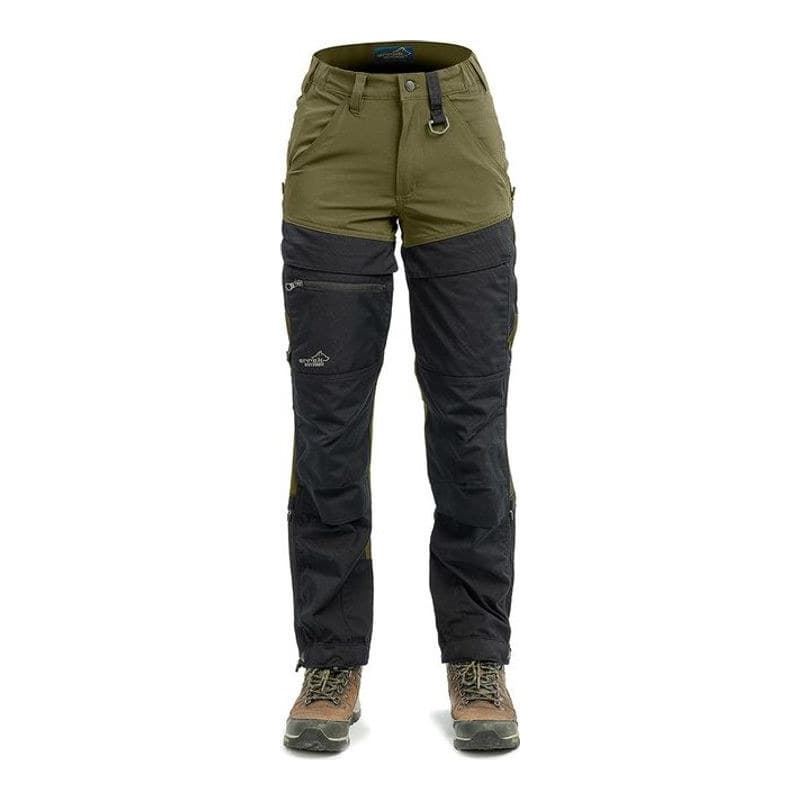 Hose Hybrid Damen Olivgrün