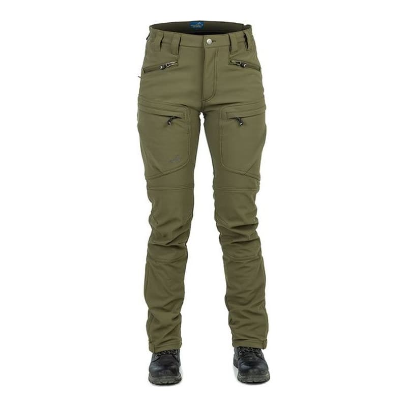 Hose Thermo Action Damen Olivgrün