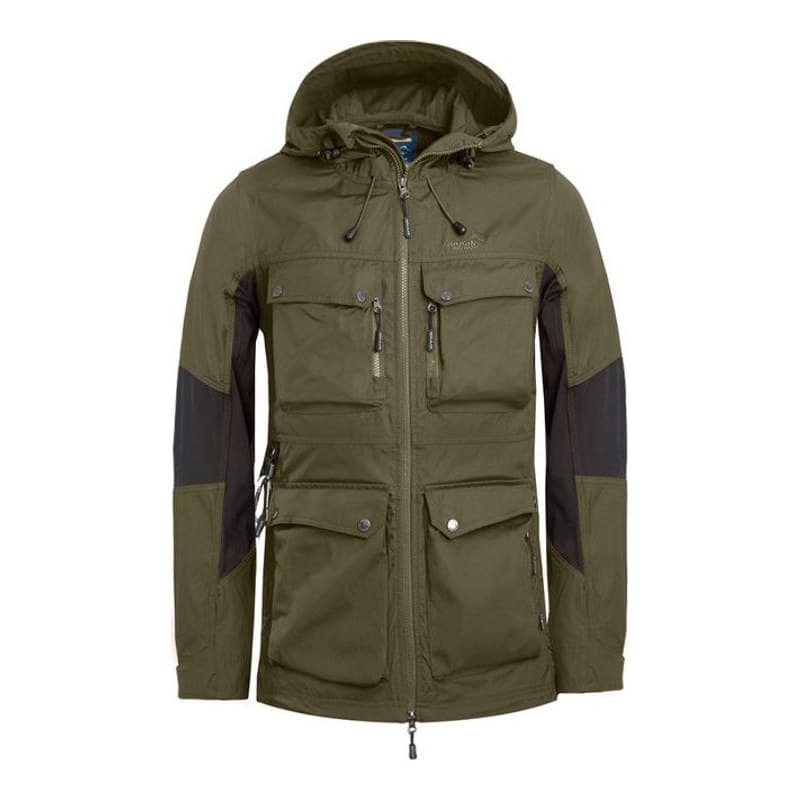 Jacke Hybrid für Damen Olivgrün