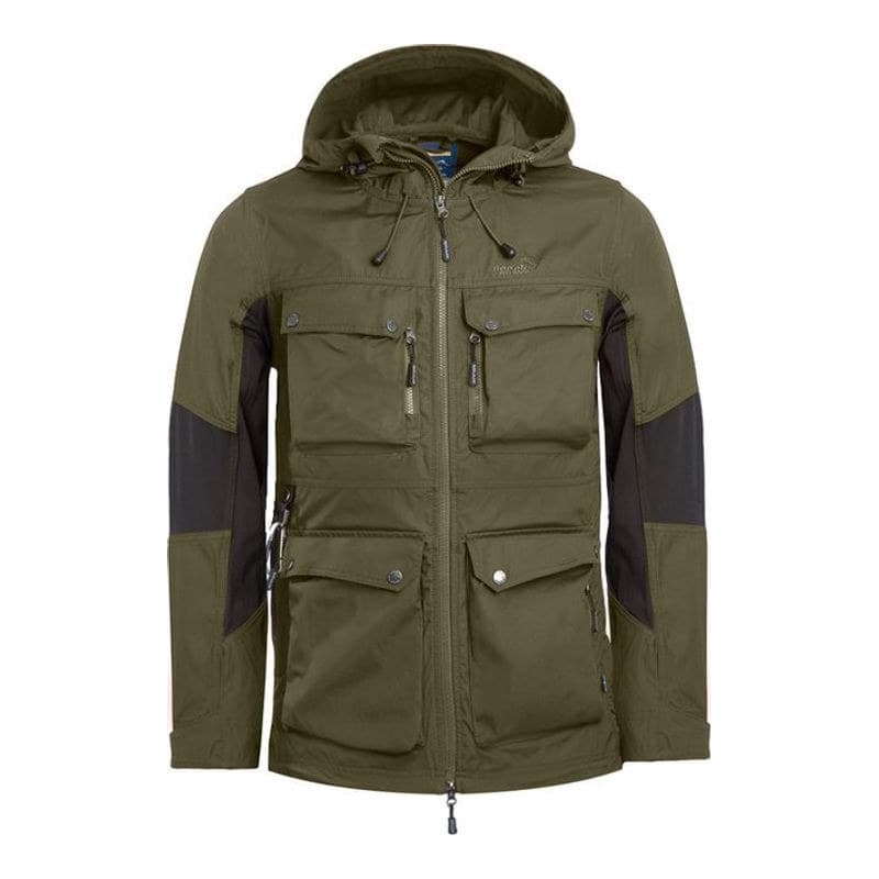 Jacke Hybrid für Herren Olivgrün