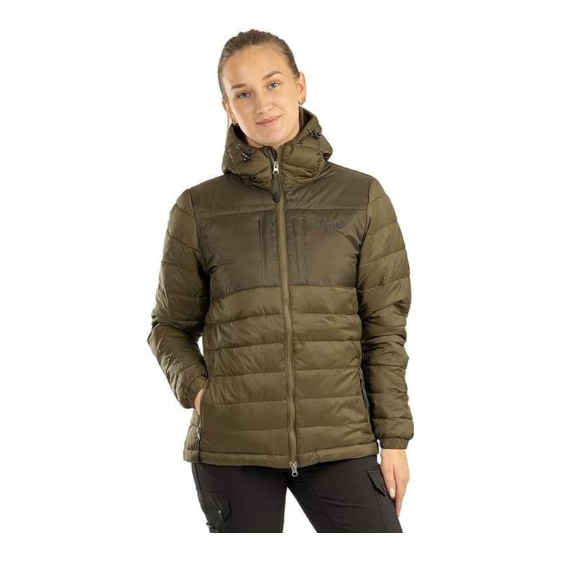 Jacke Warmy für Damen Olivgrün