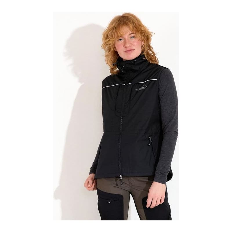Jumpervest Damen Schwarz