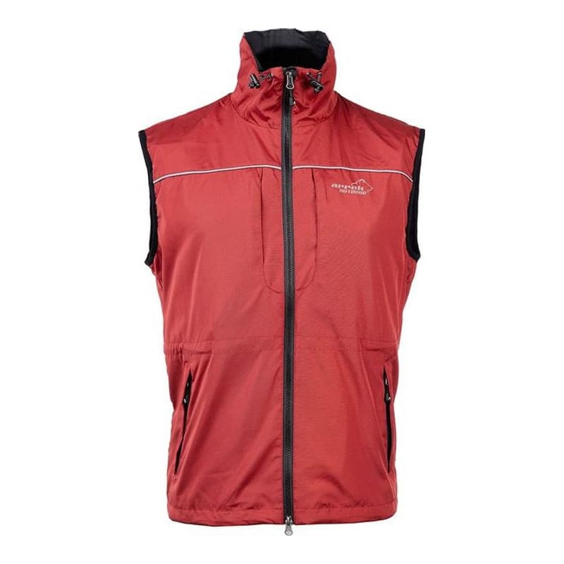 Jumperweste Herren Dunkelrot