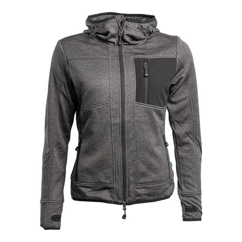 Kapuzenpullover Wildlife Damen Anthrazit