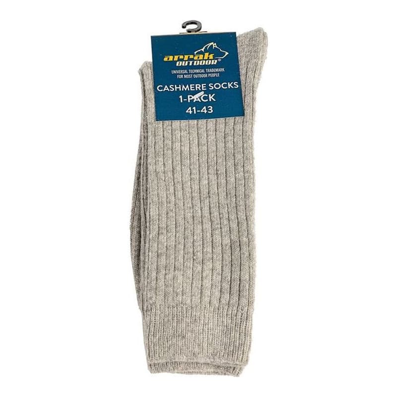 Kaschmirsocken Grau
