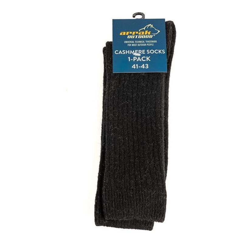 Kaschmirsocken Schwarz