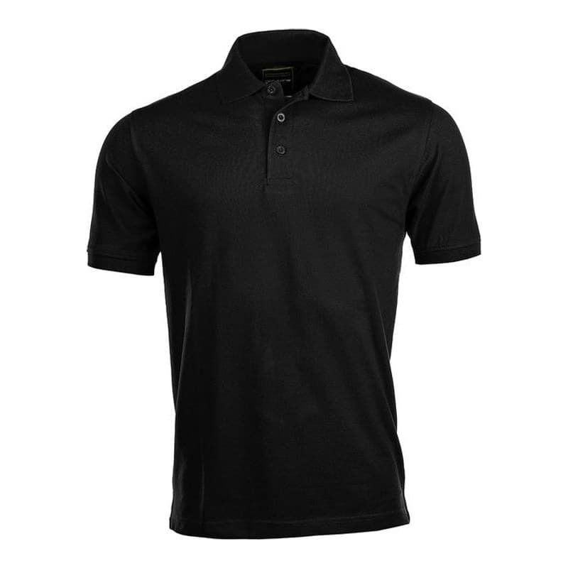 Officer Poloshirt Herren Schwarz
