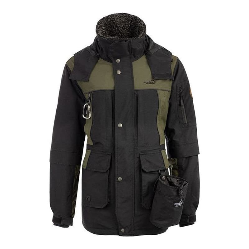 Original Jacke Damen Schwarz/Oliv