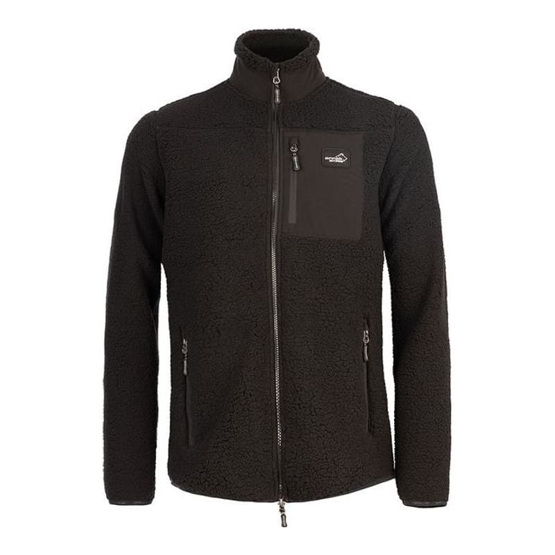 Sherpa Damen Fleecejacke Schwarz