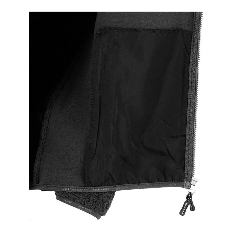 Sherpa Fleecejacke Herren Schwarz
