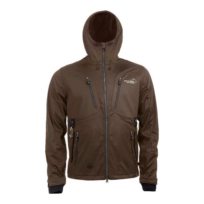 Softshelljacke Akka für Herren Braun