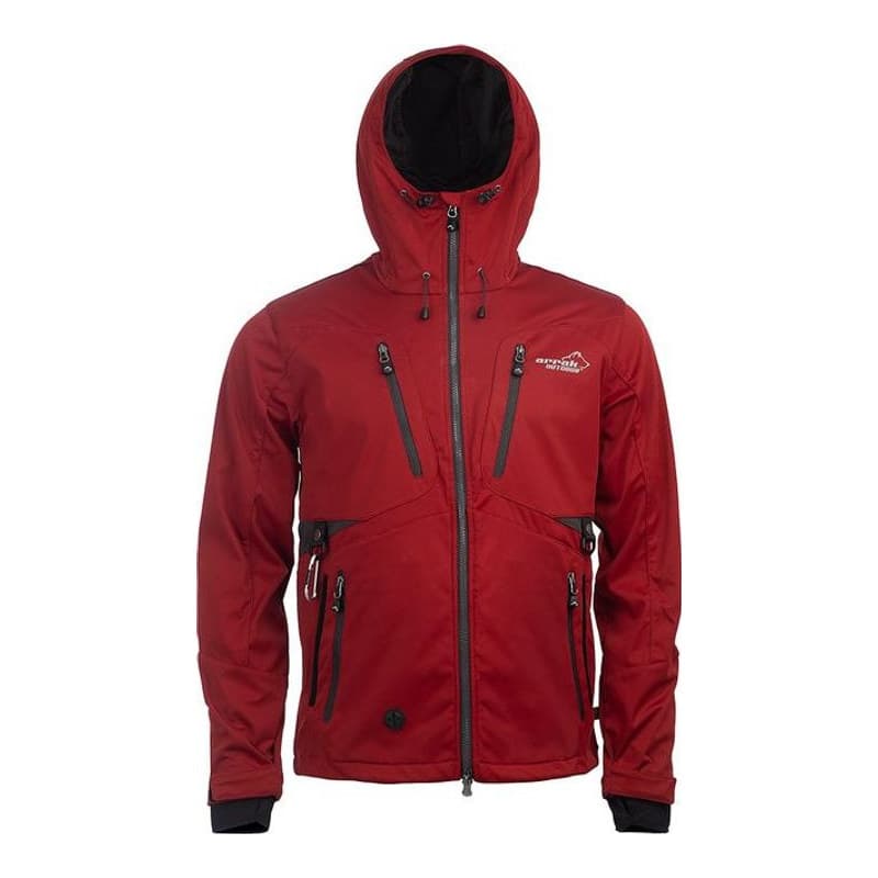 Softshelljacke Akka für Herren Dunkelrot