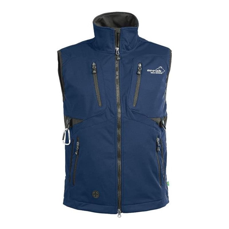 Softshellweste Acadia Herren Marineblau