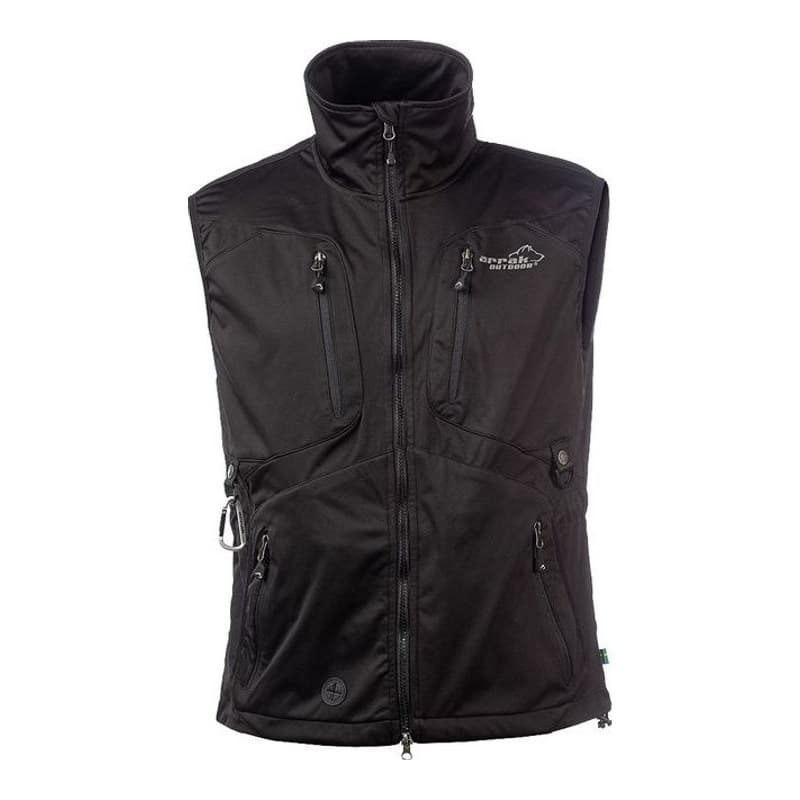 Softshellweste Acadia Herren Schwarz
