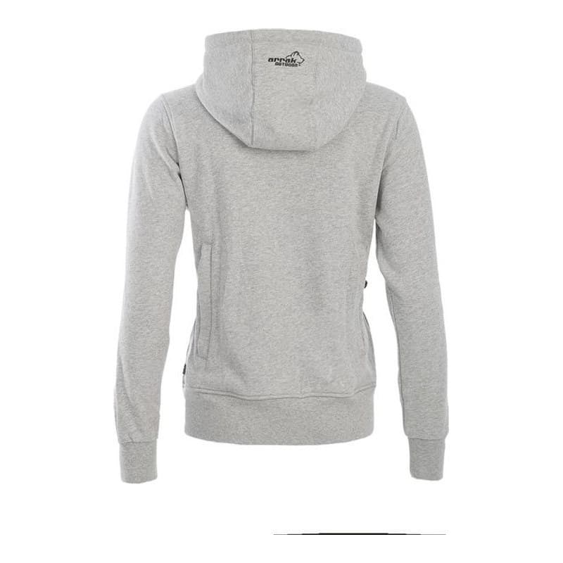Sporty Hoodie Damen Grau