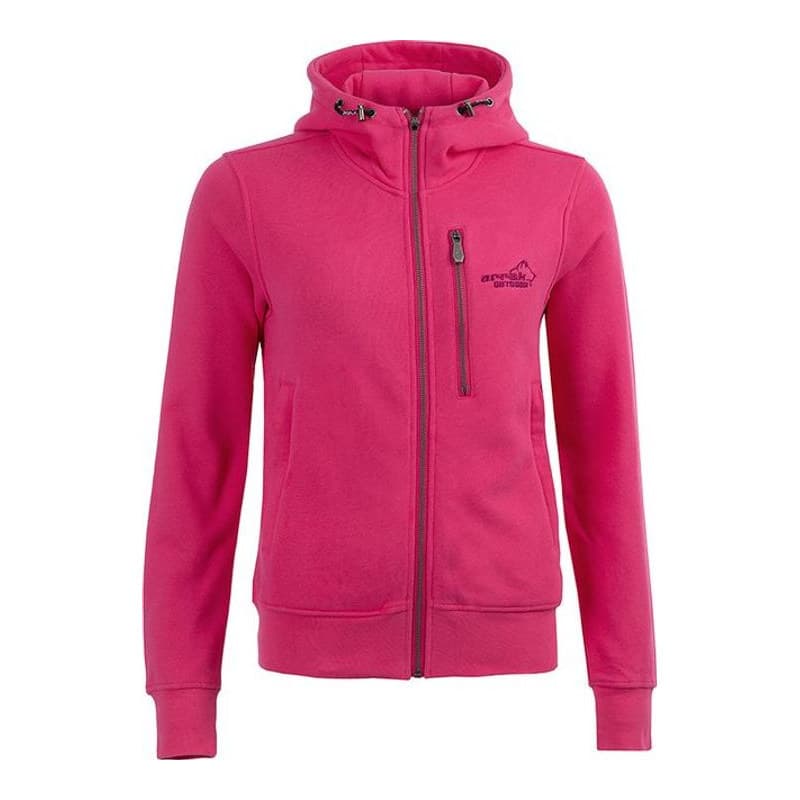 Sporty Hoodie Damen Rosa