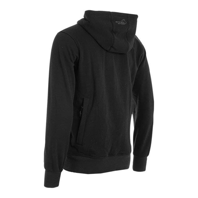 Sporty Hoodie Herren Schwarz