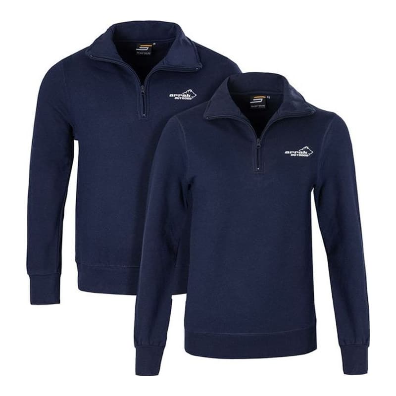 Sweatshirt Halfzip Mudd Navy