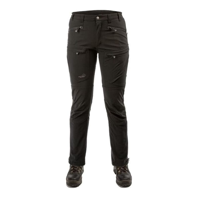 Thermo Action Hose Damen Lang Schwarz