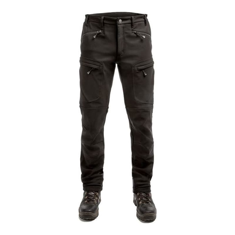 Thermo Action Hose Herren Kurz Schwarz