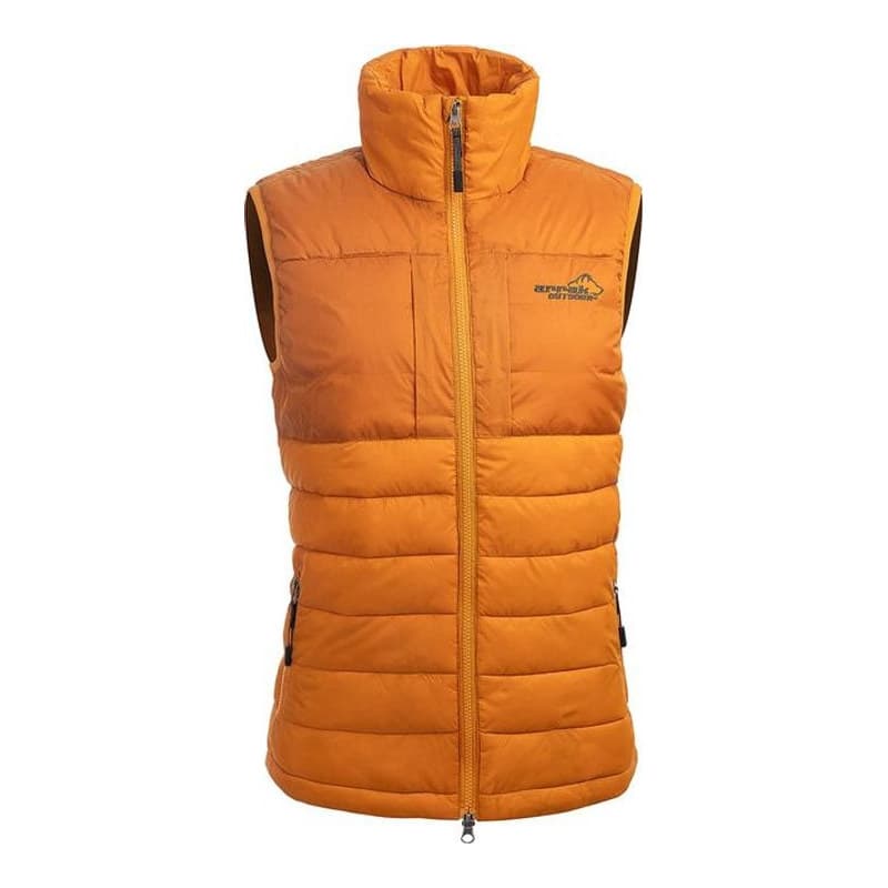 Weste Warmy Damen Gold