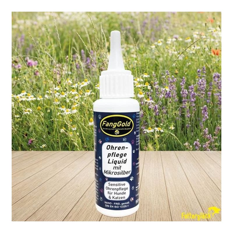 FangGold Ohrenpflege-Liquid mit Mikrosilber