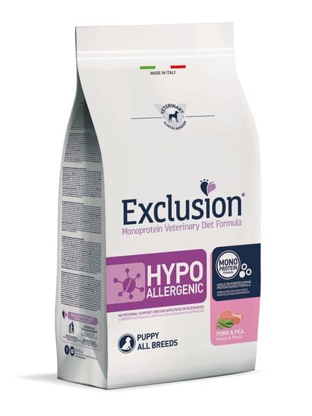 Exclusion Hypoallergenic Puppy Schwein & Erbse