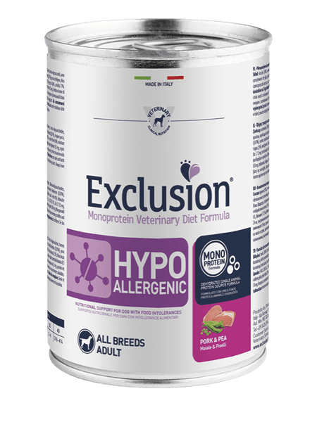 Exclusion Hypoallergenic Schwein & Erbse Nassfutter
