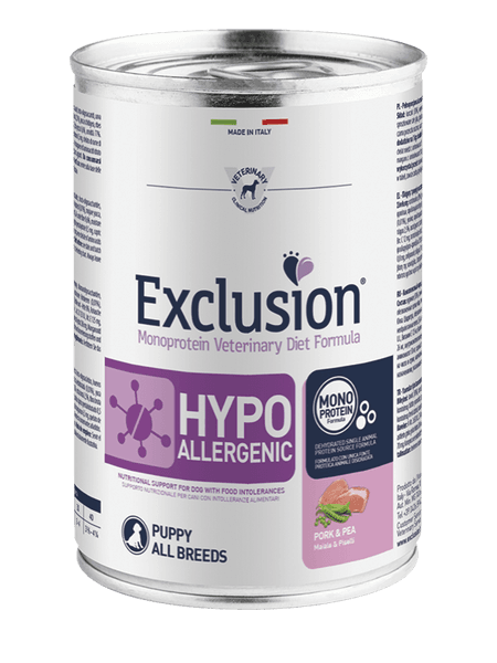 Exclusion Hypoallergenic Schwein & Erbse Puppy Nassfutter