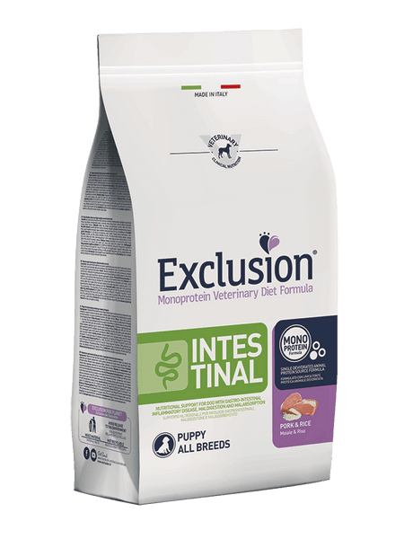 Exclusion Intestinal Puppy Schwein & Reis