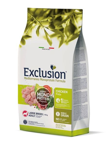 Exclusion Mediterraneo Noble Grain Adult Huhn