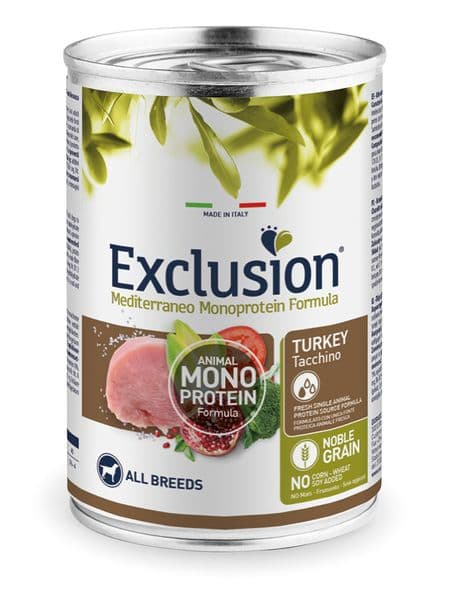 Exclusion Mediterraneo Noble Grain Adult Pute Nassfutter