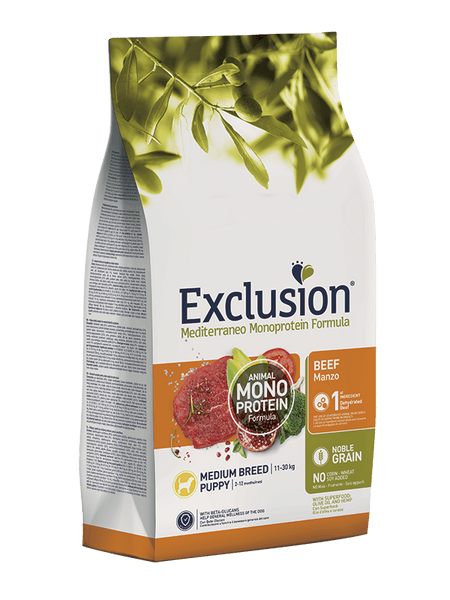 Exclusion Mediterraneo Noble Grain Puppy Rind