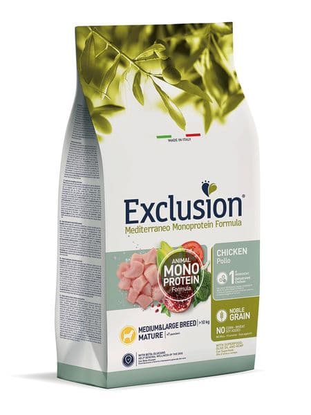 Exclusion Mediterraneo Noble Grain Senior Huhn