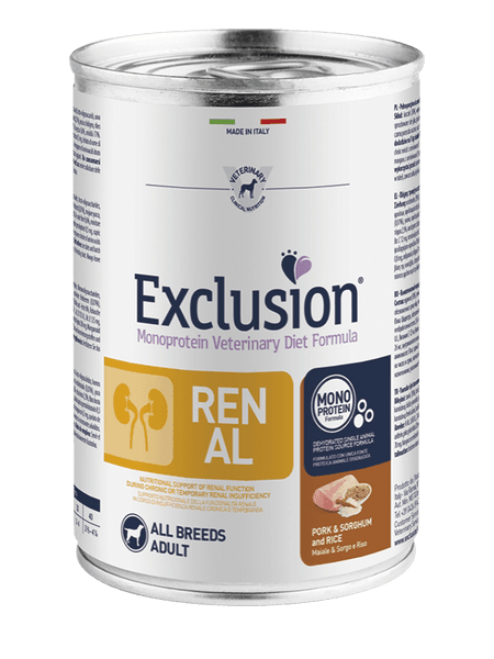 Exclusion Renal Schwein, Reis & Hirse Nassfutter